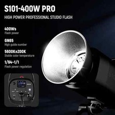 NEEWER S101-400W PRO Strobe Flash Light with 2.4G Trigger 150W