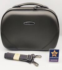 Vintage REVELATION Grey Hard Shell Vanity Case Travel Carrier Attachment Straps