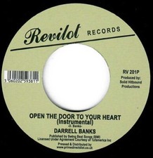 Darrell Banks - Open The Door To Your Heart Instrumental Northern Soul 45 HEAR!