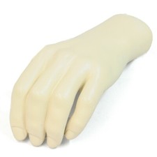 Mannequin Mens Left Hand Fiberglass Halloween Film Prop Art Project (ref 36)