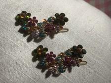 Butler and Wilson Hair Slides Pair Excellent Condition