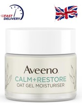 Aveeno Face Calm+Restore Oat Gel Moisturiser (1x 50ml), Face Moisturiser UK