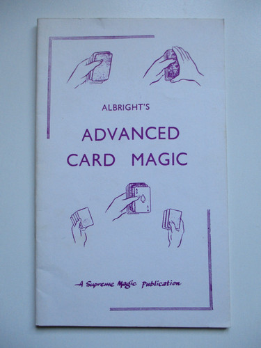 Albright advanced card magic - advanced,