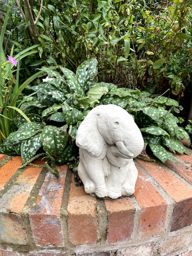 Elephant statue garden - garden, or