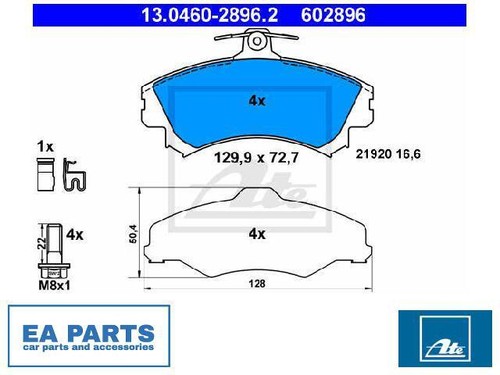 Brake pad set - brake,