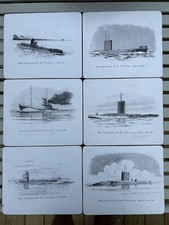 Vintage submarine drawings - submarine,
