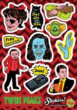 TWIN PEAKS A5 Vinyl Sticker