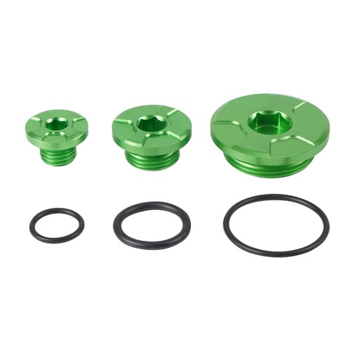 Billet engine plugs bolts - billet,