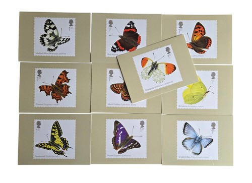 Butterflies royak mail stamp - butterflies,