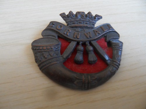 Cap badge duke cornwall - cap,