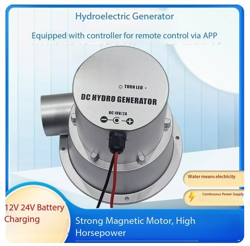 Hydraulic generator 12v - generator, 24v