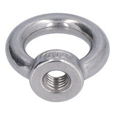 Threaded Marine Nuts Polished