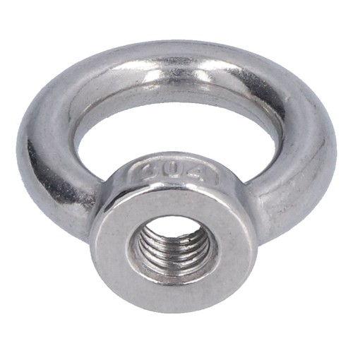 Threaded marine nuts polished - nuts,