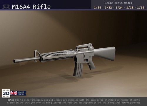 M16a4 rifle 1 - a4), 1/35