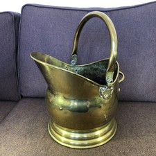 Antique Brass Fireside Helmet