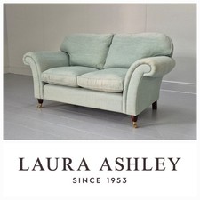 Beautiful Laura Ashley Mortimer sofa, 183cm, Dalton Grey Green fabric, RRP £1750