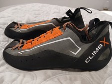 Climb x Men's Climbing Shoes Size 9.5 UK Barely Worn Superb Condition Black