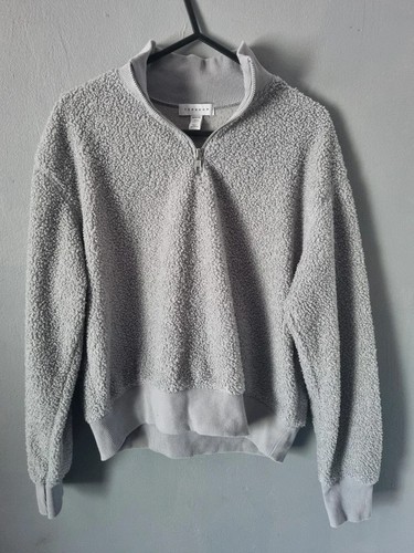 Grey sheepskin jumper