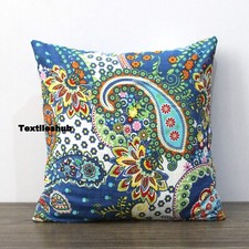 Indien Blue Paisley Print