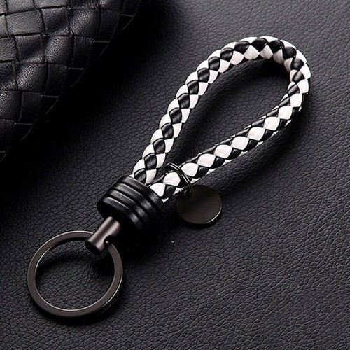 Car keychain leather rope - leather,