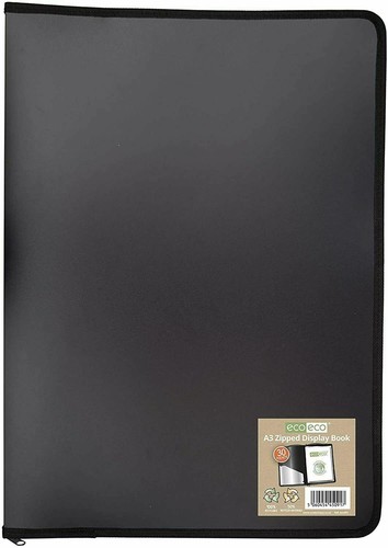 Eco display book black - eco, zip