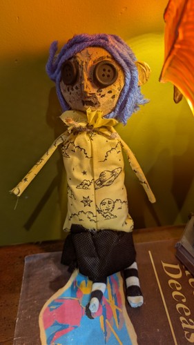 Cute handmade coraline doll - cute,