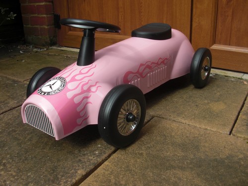 Speedster car scoot along foot - along,