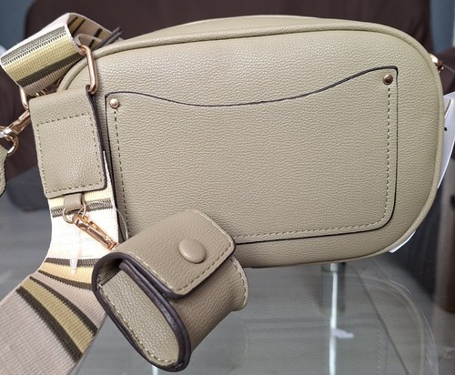 Pebbled faux leather crossbody - pebbled,