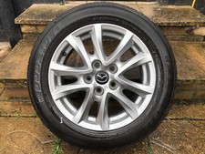 4 Alloy Wheels & Tyres from MAZDA 3. 205/60/R16