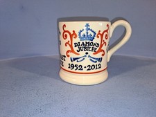 EMMA BRIDGEWATER, 'STEADFAST AND TRUE', JUBILEE COMMEMORATIVE  MUG.