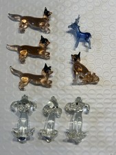 Vintage 8 Lot Glass Miniature