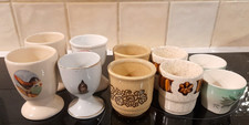 SET OF 10 VINTAGE EGG CUPS