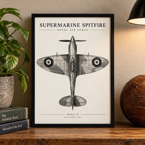 Supermarine spitfire raf mark - spitfire,