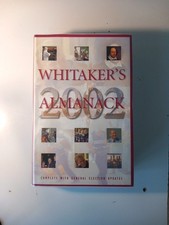 The whitakers almanac 2002 - whitakers,