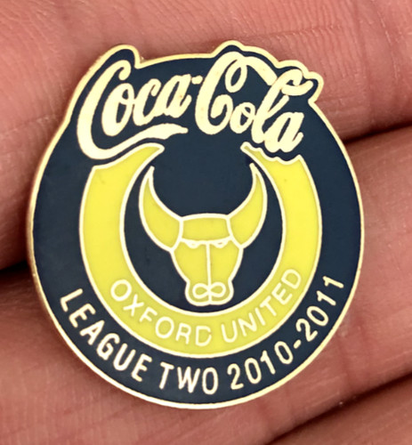 Rare oxford united coca cola - rare,