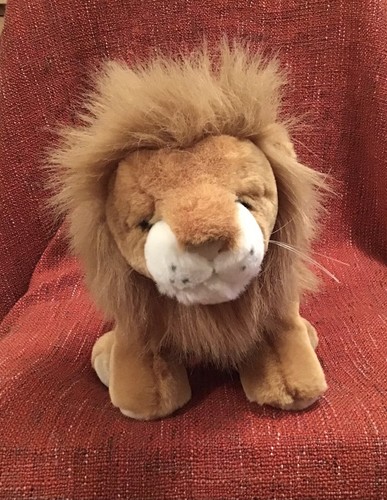 Vintage kellytoy lion big cat - vintage,