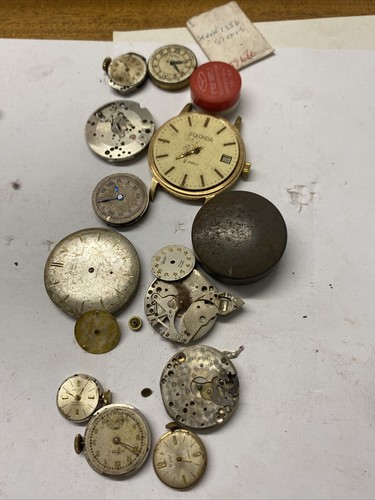 Watch parts joblot vintage - watch,