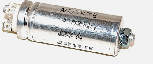 8uf capacitor for - white, knight