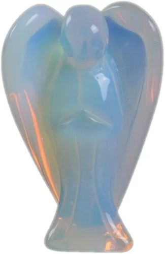 Opalite carved guardian angel - guardian,
