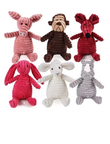 Pet dog plush squeaky toy - pet,