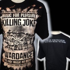 KILLING JOKE  WARDANCE 100% UNIQUE  PUNK  T SHIRT XL BAD CLOWN CLOTHING