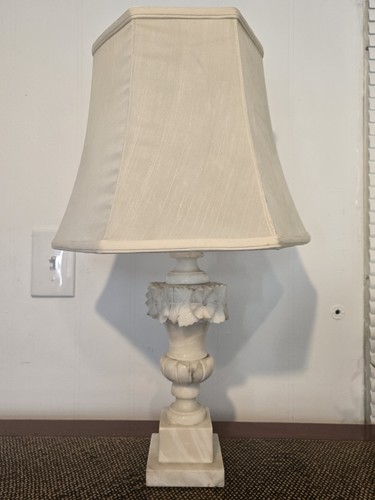 Vintage alabaster urn - vintage,