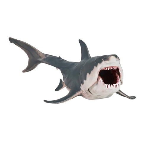 Megalodon figurine sculpted - megalodon,