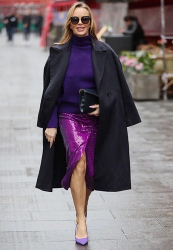 Nwt zara high waist - high, purple