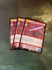 Mace Windu’s Lightsaber x3 Star Wars Unlimited SWU Twi playset