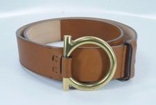 Ferragamo Brown Leather Belt
