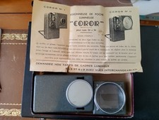 Vintage French Coror No11 Folding Miniature Magnifying Glass Magnifier 