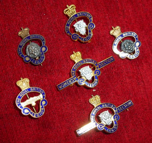 Royal british legion - royal, badges