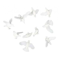 10 Pieces Mini Dove Animal