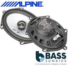 Ford Focus MK1 & ST RS upto 2005 Alpine 5x7 400W 2-Way Rear Car Door Speakers
